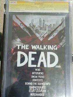 Walking Dead #1 9.8 WW Columbus Variant Signed by Robert Kirkman/Stuart Sayger