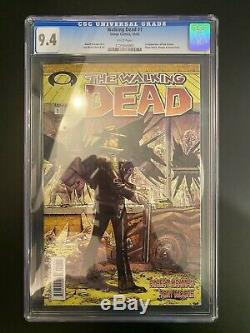 Walking Dead # 1 CGC 9.4 NM 1st Print 1st Rick Grimes 2003 Robert Kirkman
