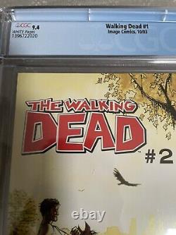 Walking Dead # 1 CGC 9.4 R. Kirkman (Image, 2003) 1st appearance Of Rick Grimes
