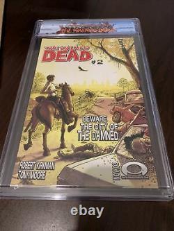Walking Dead #1 CGC 9.6 with Rick Grimes Label First Print, First Appearance