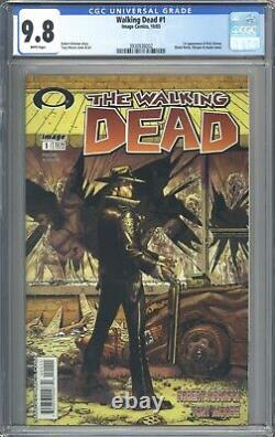 Walking Dead #1 CGC 9.8 1st Print Stunning Book! 1st Appearance of Rick Grimes