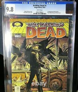 Walking Dead # 1 CGC 9.8 First Print 1st appearance of Rick Grimes