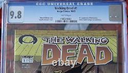 Walking Dead 1 CGC 9.8 Plus 2,3,4 CGC