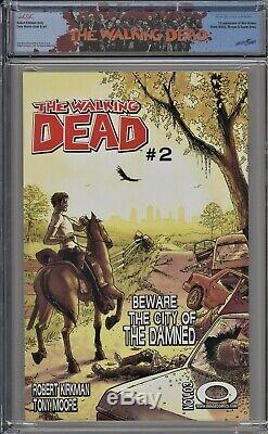 Walking Dead 1 CGC 9.8 Rick Grimes Label 1st Morgan Robert Kirkman Tony Moore