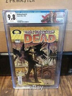 Walking Dead #1 CGC 9.8 with Rick Label (NEW CASE)