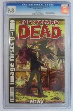 Walking Dead #1 CGC Graded 9.8 Image First Edition 3/10 Image Comics