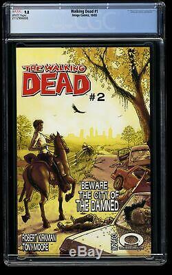 Walking Dead #1 CGC NM/M 9.8 White Pages 1st Rick Grimes