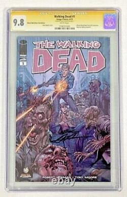 Walking Dead 1 CGC SS 9.8 Neal Adams Signed Wizard World NY Variant