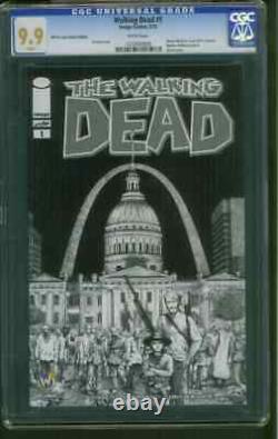 Walking Dead 1 CGC SS 9.9 St. Louis Sketch Variant up 9.8 Gerhard Cerebus artist
