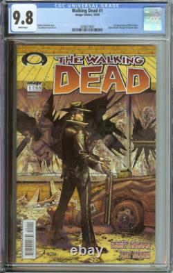 Walking Dead #1 Cgc 9.8 White Pages // 1st Appearance Of Rick Grimes 2003