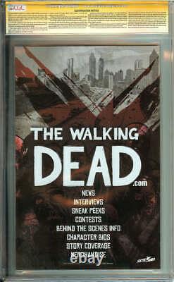 Walking Dead #1 Cgc 9.8 White Pages // Ww Philly + Signed Norman Reedu ID 47693
