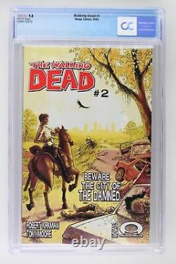 Walking Dead #1 Image 2003 CGC 9.8 1st App Rick Grimes, Shane Walsh & Morgan
