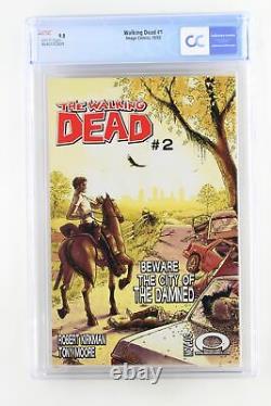Walking Dead #1 Image 2003 CGC 9.8 1st Appearance of Rick Grimes, Shane Walsh