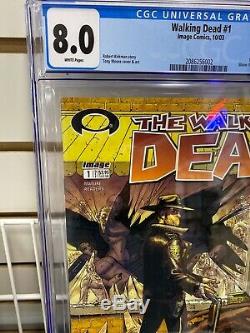Walking Dead #1 Image Comics 10/03 1st Print CGC 8.0 1st App Rick Grimes 6G