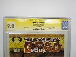 Walking Dead #1 Image Comics CGC 9.8 Signed Tony Moore 1st Appearance Rick Grime