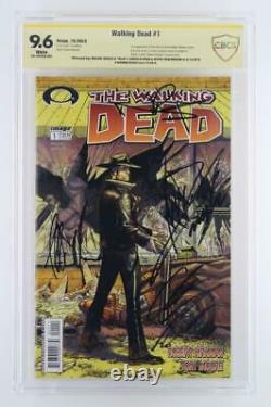 Walking Dead #1 -Signed CBCS 9.6 NM+ Image 2003 1st App of Rick Grimes
