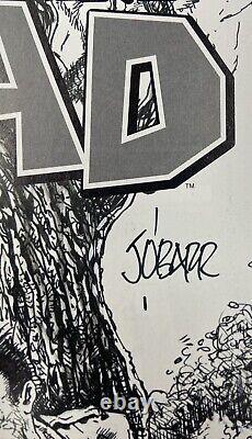 Walking Dead #1 Wizard World B&W OA Remark Sketch Autograph Signed James O'Barr