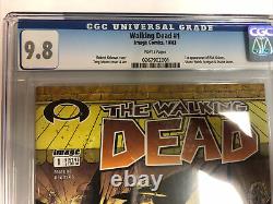Walking Dead (2003) # 1 (CGC 9.8 White Pages) 1st app Rick Grimes, Shane Walsh