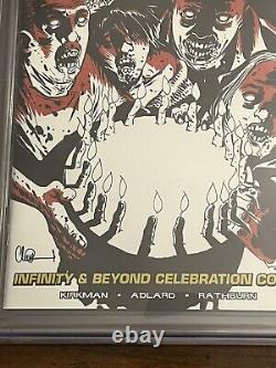Walking Dead 2011 # 85 CGC 9.4 White Pages Infinity & Beyond Celebration Kirkman