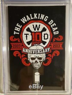 Walking Dead 2014 Special Anniversary Edition #1 (cgc 9.8) Hyundai Edition