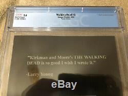 Walking Dead 2 CGC 9.4 Kirkman Moore 1st Lori Carl Grimes 2nd Printing AMC TV