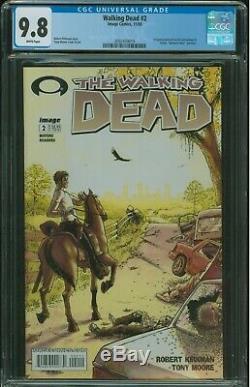 Walking Dead #2 CGC 9.8 1st appearance of Glenn, and Lori and Carl Grimes