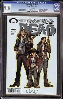 Walking Dead # 3 CGC 9.6 White (Image, 2003) 1st appearance Dale & Carol