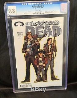 Walking Dead #3 CGC 9.8 White (Image, 2003) 1st Andrea, Amy, and Carol