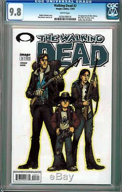 Walking Dead #3 Cgc 9.8 White Pages Modern Age Best Cgc Copy B