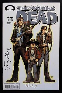 Walking Dead #3 Nm+ (9.6) White Pages Signed By Tony Moore