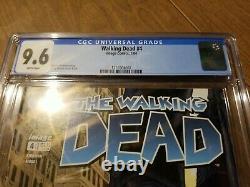 Walking Dead # 4 CGC 9.6 White - Image Comics 2004