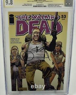 Walking Dead #53 CGC 9.8 (2008) Signed by Charlie Adlard & Robert Kirkman Image