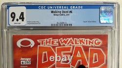 Walking Dead #6 Cgc 9.42004 Image Comicsrobert Kirkmantony Moore1st Print