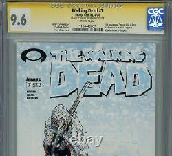 Walking Dead #7 2004 CGC 9.6 Signed by Robert Kirkman 1st App Tyreese Julie
