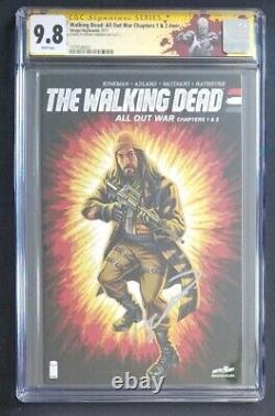 Walking Dead All Out War Chapters 1 & 2 CGC SS 9.8 Signed by Robert Kirkman