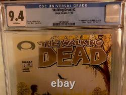 Walking Dead Cgc Graded 9.4 Issue#2
