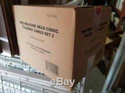 Walking Dead Comic Series 2 Trading Cards Case 12 Boxes Factory Sealed 2013