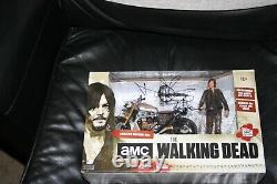 Walking Dead Daryl Dixon Custom Bike McFarlane Toys Norman Reedus Autograph COA