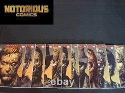 Walking Dead Deluxe 1-12 2nd Print Variant Set Complete Comic Lot Kirkman Image