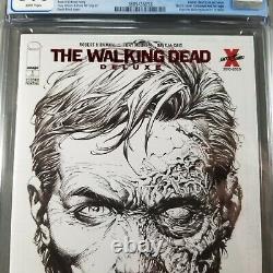 Walking Dead Deluxe #1 2nd Print Red Foil Sketch Edition Variant CGC 9.8 CVL