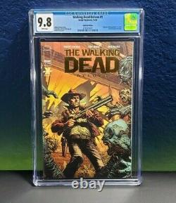 Walking Dead Deluxe #1 CGC 9.8 Gold Foil One per store Variant finch