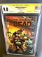 Walking Dead Deluxe #1 Cgc 9.8 Signed By Finch Gold Foil One Per Store
