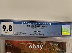 Walking Dead Deluxe #1 Gold Foil 9.8 & Red Foil 9.9
