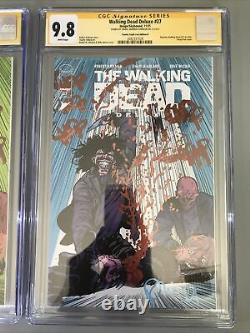 Walking Dead Deluxe 27 ECCC & C2E2 Comic Vault Live CGC SS Daniel Warren Johnson