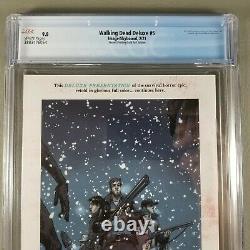 Walking Dead Deluxe #5 2nd Print Gold Foil Edition Variant CGC 9.8 CVL Exclusive