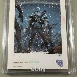 Walking Dead Deluxe #5 2nd Print Gold Foil Edition Variant CGC 9.8 CVL Exclusive