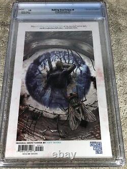 Walking Dead Deluxe 9 CGC 9.9 Gold Foil 2nd Print Finch Variant up 9.8 6/21