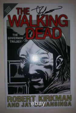 Walking Dead Governor Trilogy Exclusive RRP Very SCARCE Kirkman Signed Promo NM