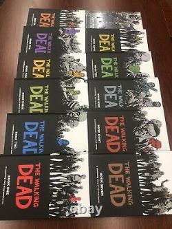 Walking Dead Hardcover Book Lot 1-12