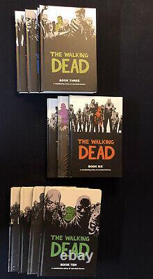 Walking Dead Hardcover Lot Books One to Ten